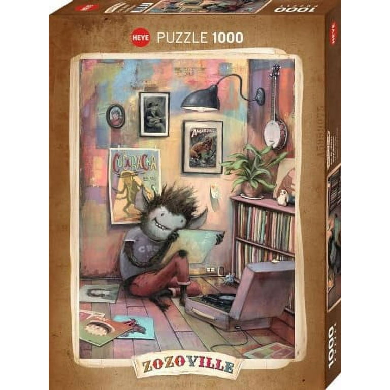 Heye: Zozoville: Vinyl Monster: 1000 Piece Puzzle - Walmart.com