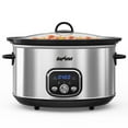 thumbnail image 1 of Heynemo 8.5QT Programmable Slow Cooker with Delay Function, 1 of 9