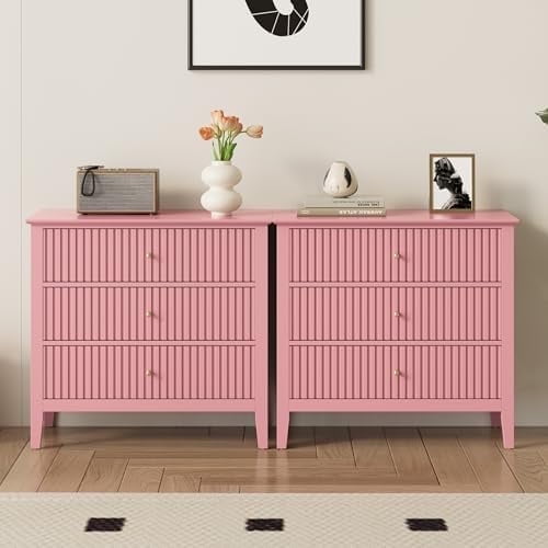 ikea pink dresser DIY for a Girl's Bedroom Craftivity Designs By anchoring the chest of drawer to the wall Ikea Dresser Update
