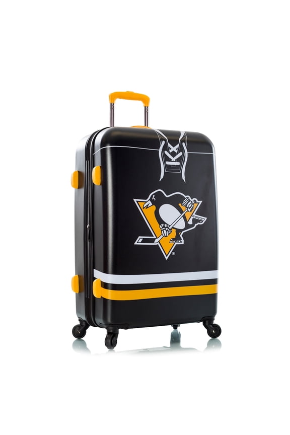 America NHL Officially Licensed Wheeled Luggage Pittsburg Penguins, 26-Inch