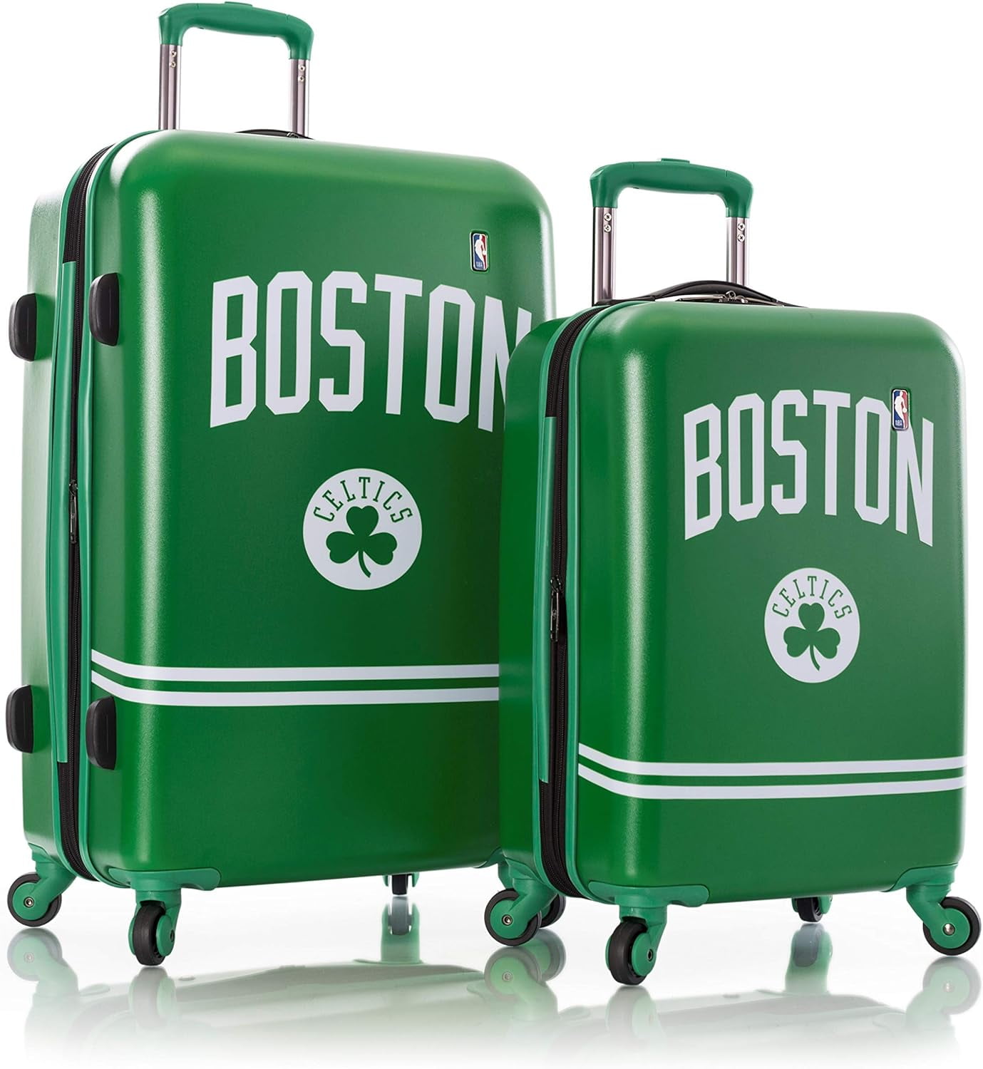 Heys Boston Celtics Ultra Lightweight Wheeled 2 Piece Spinner Luggage Set Walmart