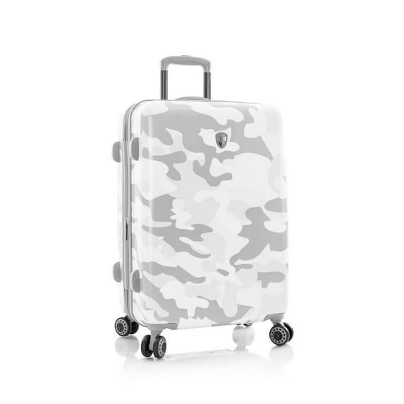 Heys White Camo Hardside Fashion Spinner Luggage