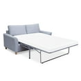 "Heyward Sleeper Sofa 4.5"" Full Size Pull Out Couch Mattress, Memory