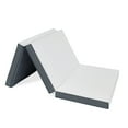 thumbnail image 1 of Heyward 4” Trifold Twin Mattress, Machine Washable Memory Foam Mattress, 1 of 10