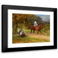 thumbnail image 1 of Heywood Hardy 14x12 Black Modern Framed Museum Art Print Titled - Poverty and Privilege, 1 of 5