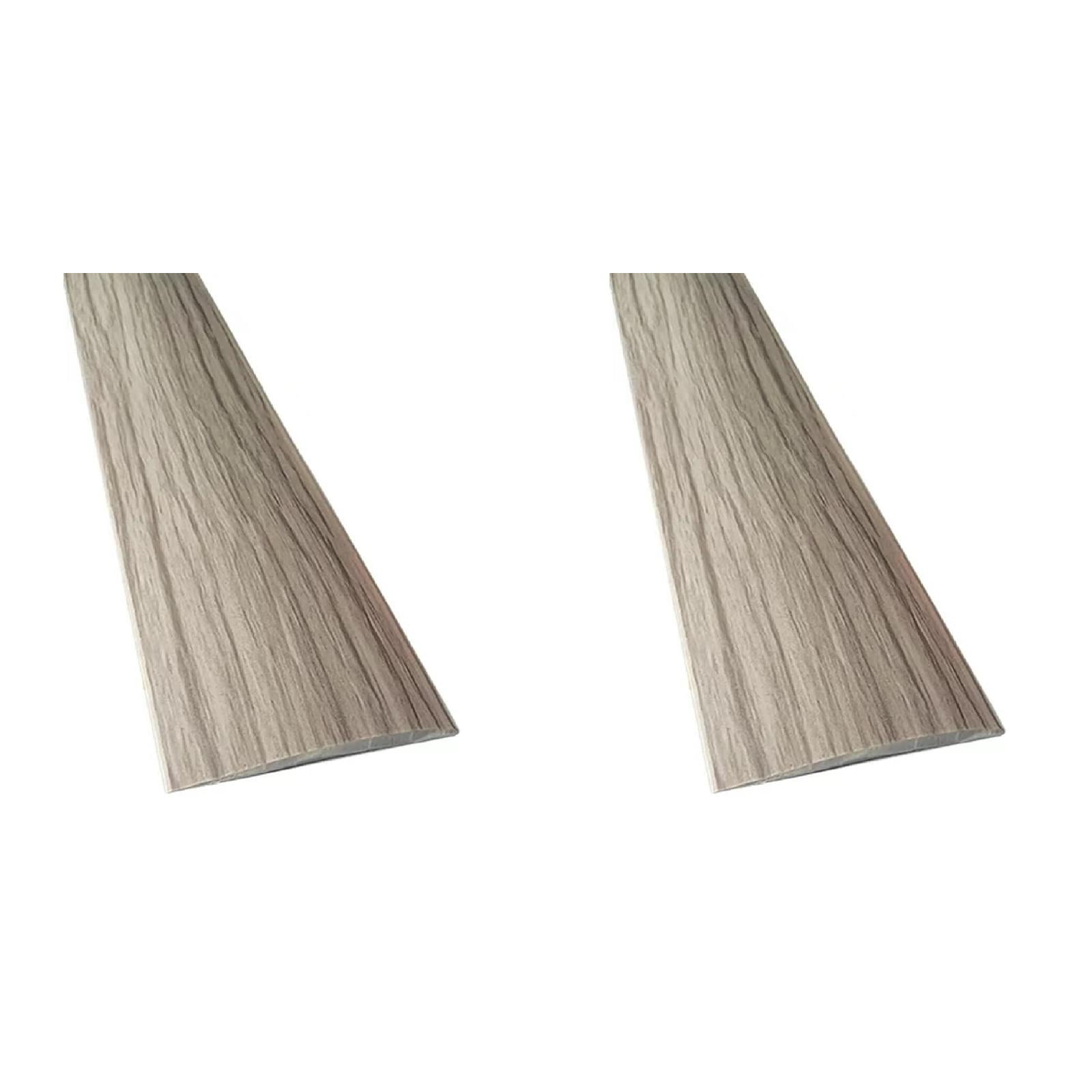 Hezhiii Floor Divider Strip Self Threshold Trim Flat Laminate Flooring