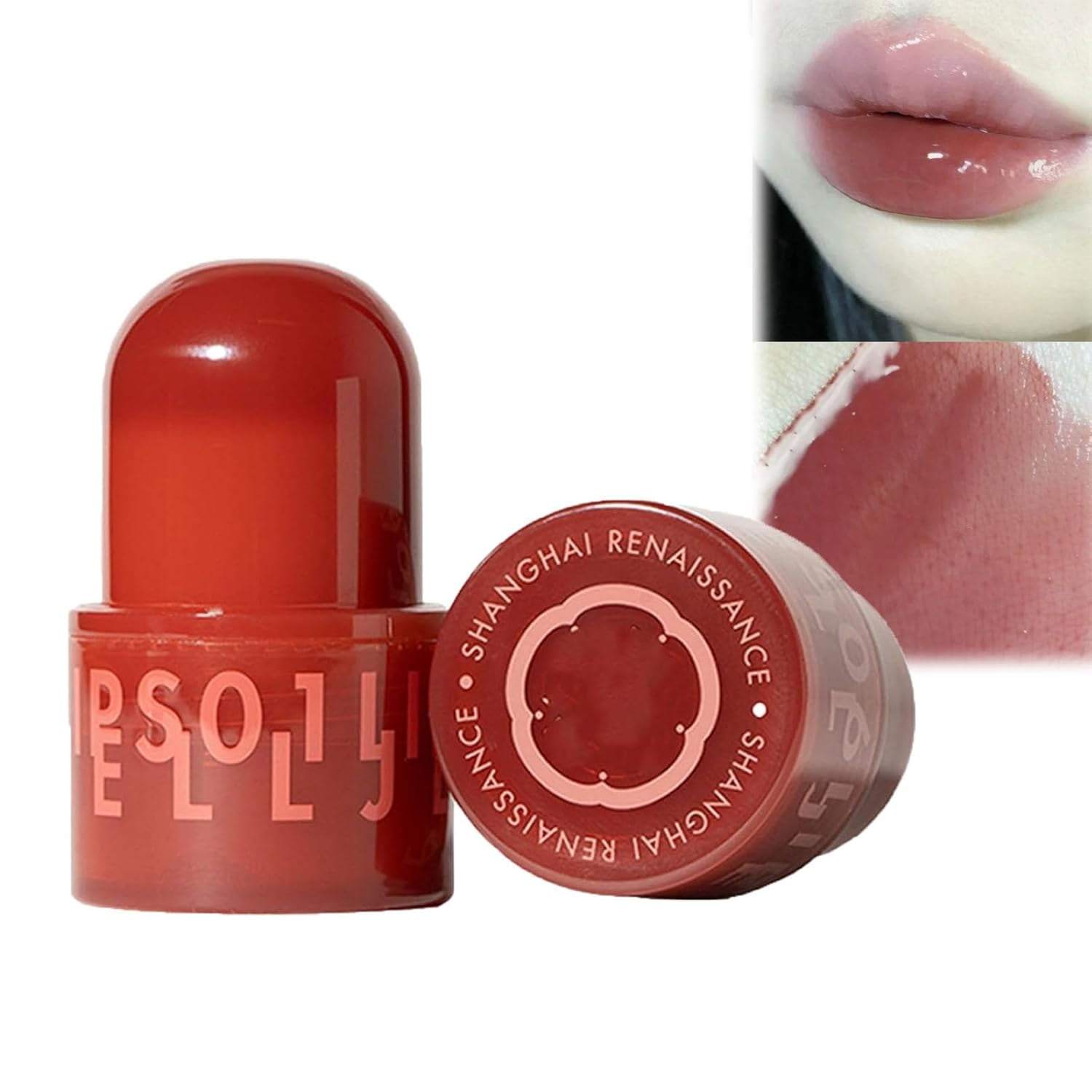 Hezhuang Lip Jelly, 2024 New Jelly Lip Gloss, Tinted Lip Gloss