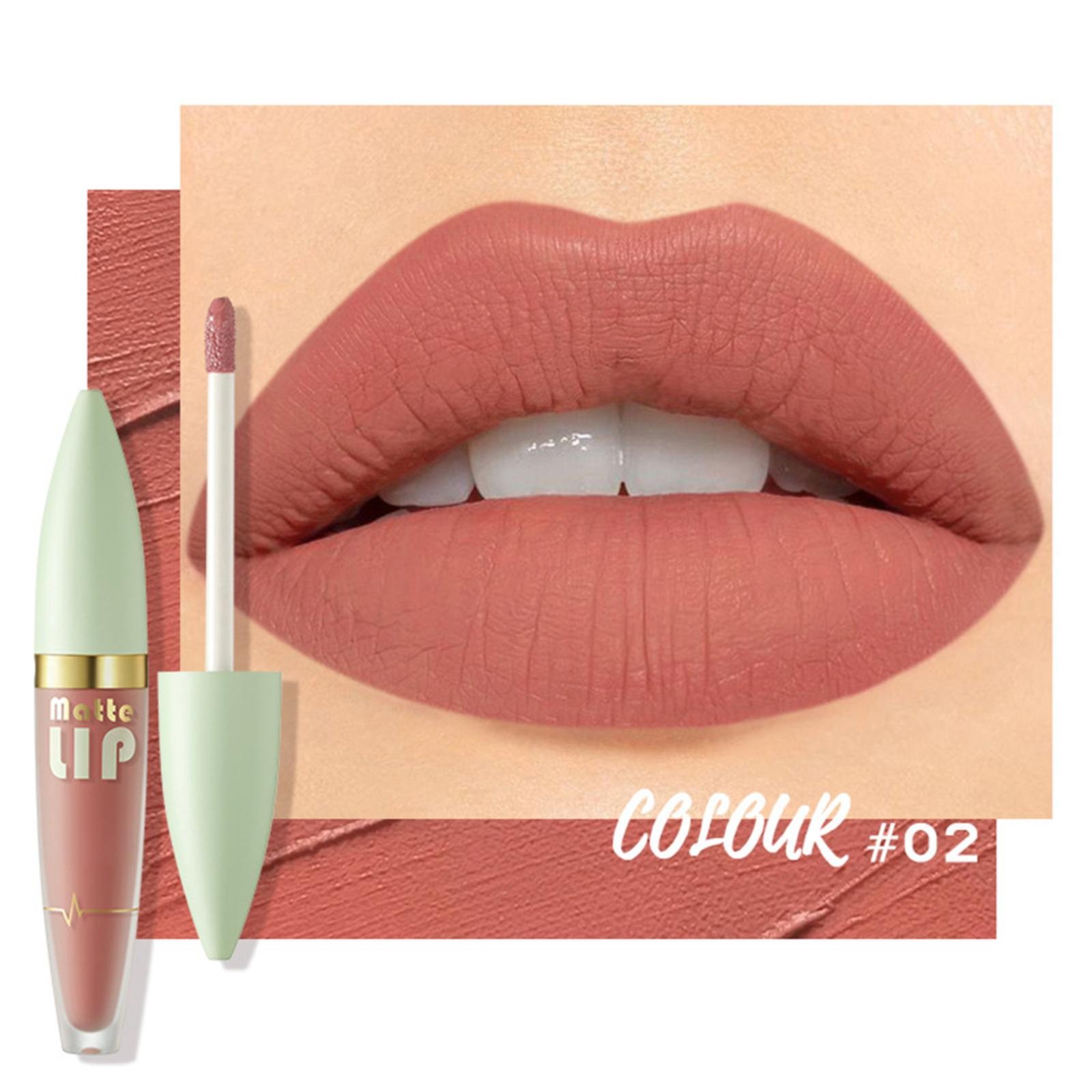 Hfjfnn Mist Popular Lip Gloss Long Lasting Liquid Lipstick European And
