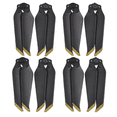 thumbnail image 1 of Hfnggwee 8PCS Foldable Propellers for DJI Mavic 2 Pro/Zoom - Low Noise Quick-Release CW/CCW Blades, Compatible Replacement Accessories for Enhanced Flight Performance A329-198, 1 of 7