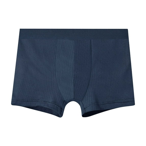 Hfnxid Briefs for Men,Men's Color Block Elastic Waist Casual Underpants
