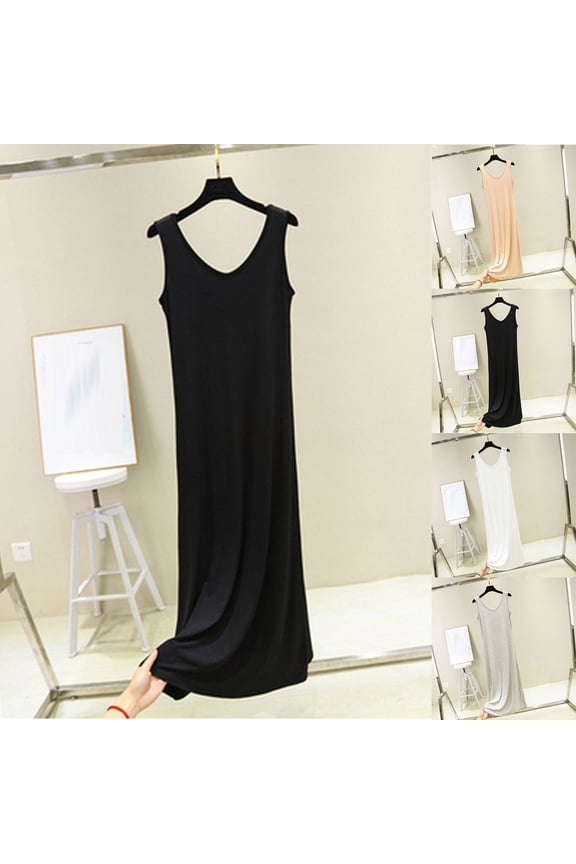 Hfnxid Cotton Long Nightgowns for Womens Loose Fit Sleepdress Lightweight Breathable Sleepwear Soft Comfy Sleepshirt Gray M