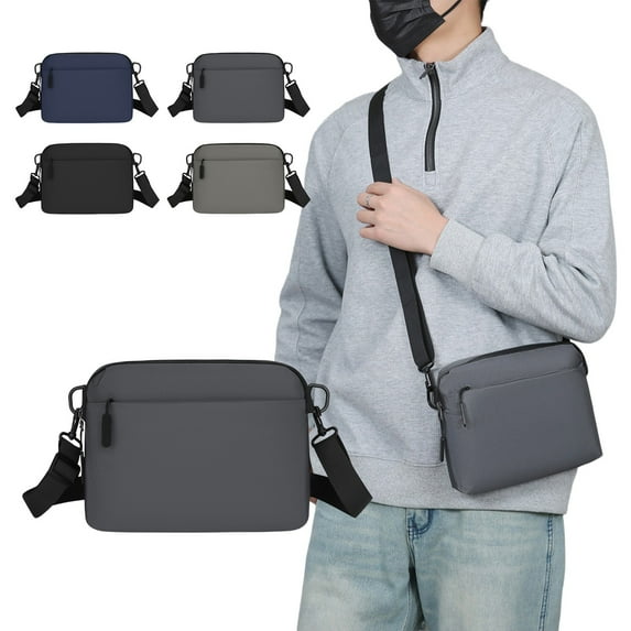 Hfnxid Crossbody Bag for Men Shoulder Backpack Hiking Traveling Camping Sling Chest Fanny Pack