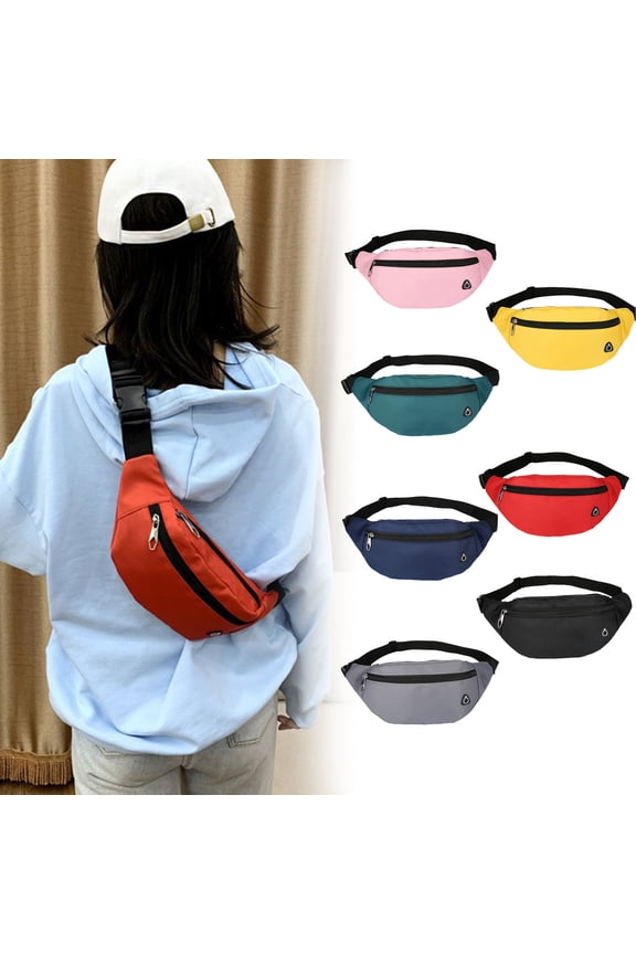 Fanny Pack for Women Men,Crossbody Belt Bag Adjustable Waist Bag Pack Travel Wallet Bag