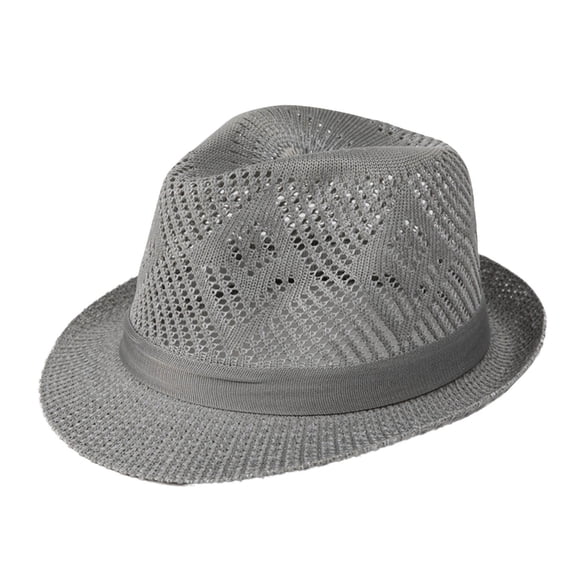 Hfnxid Fishing Hat,Men's Solid Color Mesh Fashion Sun Hat Breathable formal Hat Summer Hat
