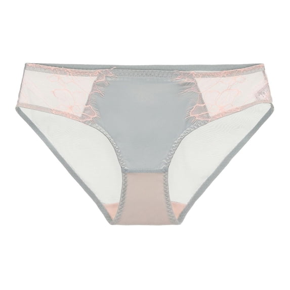 Hfnxid Lace Underwear for Women Low Rise See Through Mesh Sheer Panties