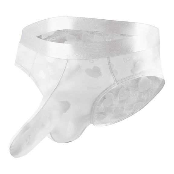 Hfnxid Men's Underwear Briefs,Men's Color Block Elastic Waist Casual Underpants