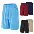 thumbnail image 1 of Hfnxid Men's Workout Shorts Basketball Athletic Short Trouser Gym Lightweight Quick Dry Pant Elastic Waist Lounge Trouse with Drawstring Navy XXXL, 1 of 6