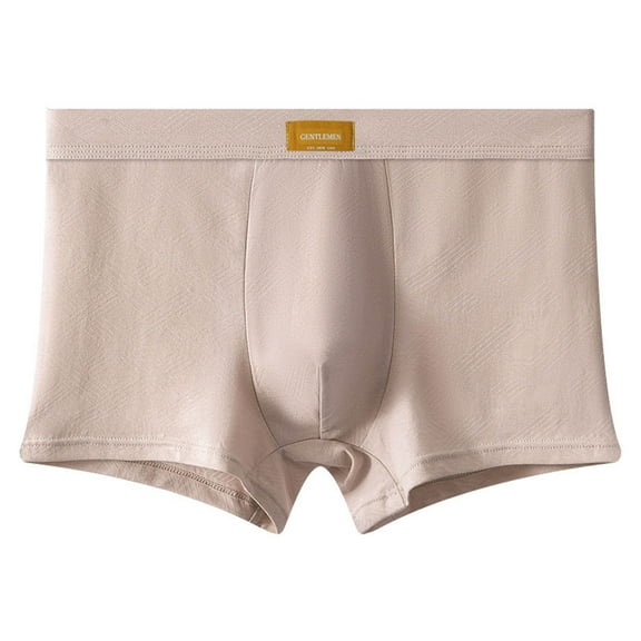 Hfnxid Mens Boxer Briefs,Men's Fashioh Solid Breathable Close Fitting Underpants Comfortable Briefs