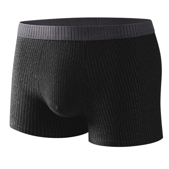 Hfnxid Mens Boxer Briefs Underwear Pack,Men's Color Block Elastic Waist Casual Underpants