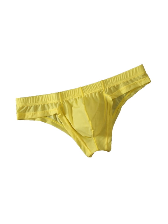 Mens Sheer Mesh Bikini Briefs Low Rise Bulge Pouch Underwear Breathable Soft Stretch Lightweight Triangle Panties Cheeky Underpants