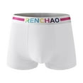 thumbnail image 1 of Hfnxid Mens Underwear Boxer Briefs,Men's Color Block Elastic Waist Casual Underpants, 1 of 3