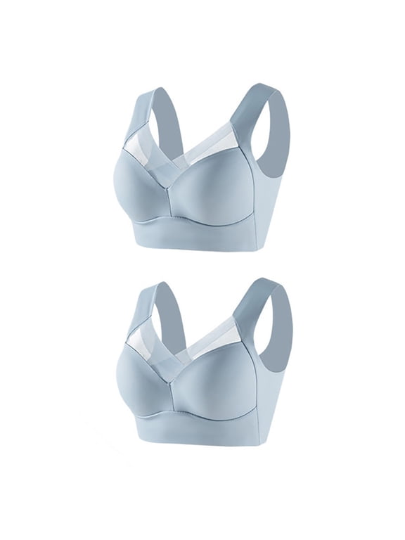 Padded Bralettes for Women Strapless Lace Vest Underwear with Thin Side Collection and Daily Bra Cotton Bras for Women Wirefree Push-Up Bra Style