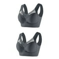 thumbnail image 1 of Hfnxid Padded Bralettes for Women Strapless Lace Vest Underwear with Thin Side Collection and Daily Bra Cotton Bras for Women Wirefree Push-Up Bra Style, 1 of 3
