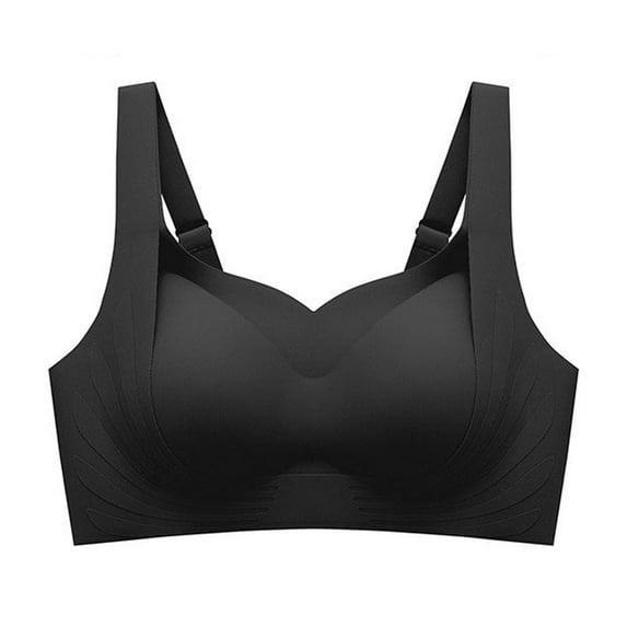 Hfnxid Seamless Push Up Wireless Bras for Women Comfort Smooth Bralette Full Coverage No Underwire Everyday Bra with Support