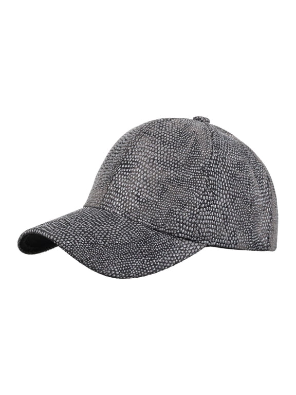Sequin Baseball Cap for Women Trucker Hat Sun Hat Golf Visor Hat Sparkly Bling 80s Party Hat for Hip Top Beach Travel