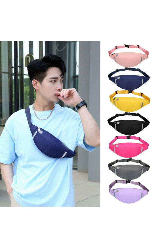 Sling Bag Men Crossbody Women Pouch Travel Waist Pack Adjustable Strap Sling Backpack