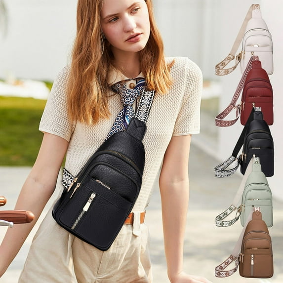 Hfnxid Sling Crossbody Bags Travel Anti Theft Safe Purse Bags for Women Men Waterproof Crossbody Bag
