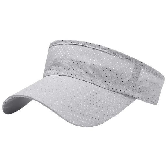Hfnxid Sun Hats for Women,Men Temperament Ventilate Versatile Solid ColorPunched Leisure Sunscreen Sunshade Hat