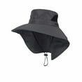 thumbnail image 1 of Hfnxid Sun Hats for Women,Men's Women's Same Style Solid Color Fashion Sun Hat Fisherman Hat Beach, 1 of 3
