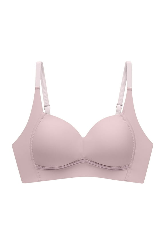 Wireless Push-Up Bra,Wireless Bras with Support and Lift,Lifting Bras for Sagging Breasts No Wire, Full Coverage Seamless Bra
