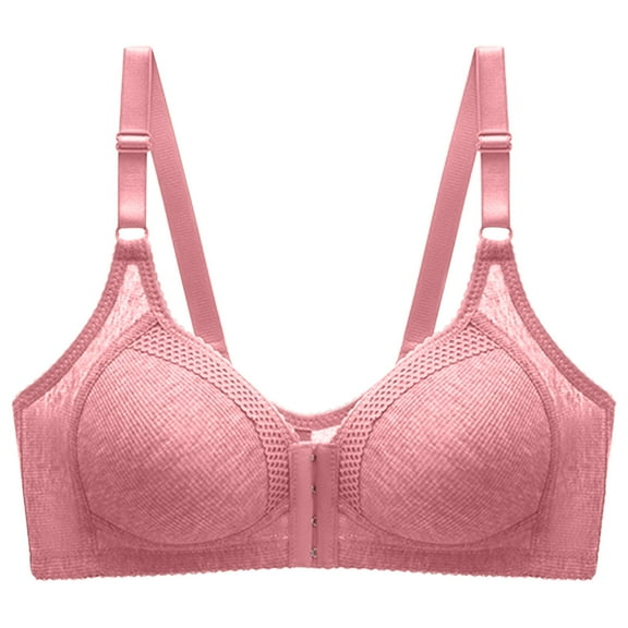 Hfnxid Women Bras Under $ 5.00,Woman's Fashion Bowknot Solid Color Comfortable Hollow Out Bra Underwear No Rims