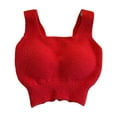 thumbnail image 1 of Hfnxid Women Bras Under $ 5.00,Woman's Printing Push Up Large Size Daily Bra Underwear No Rims, 1 of 2