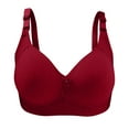thumbnail image 1 of Hfnxid Women Bras Under $ 5.00,Woman's Solid Color Comfortable Hollow Out Perspective Bra Underwear No Rims, 1 of 3