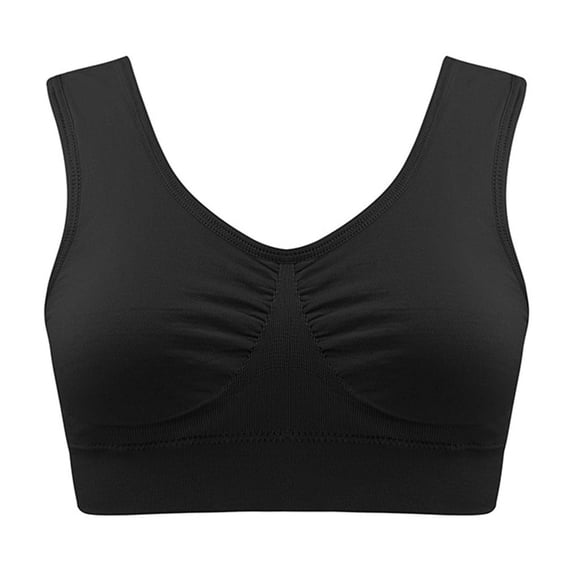 Hfnxid Women Bras Under $ 5.00,Women's Comfortable Seamless Body Shaping Wireless Bra Shockproof Seamless Underwear