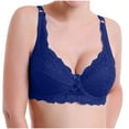 thumbnail image 1 of Hfnxid Women Plus Size Bras no Wire,Women Lace Plus Size Bra Without Steel Ring Gathers European And Sexy Thin Breathable Underwear, 1 of 4