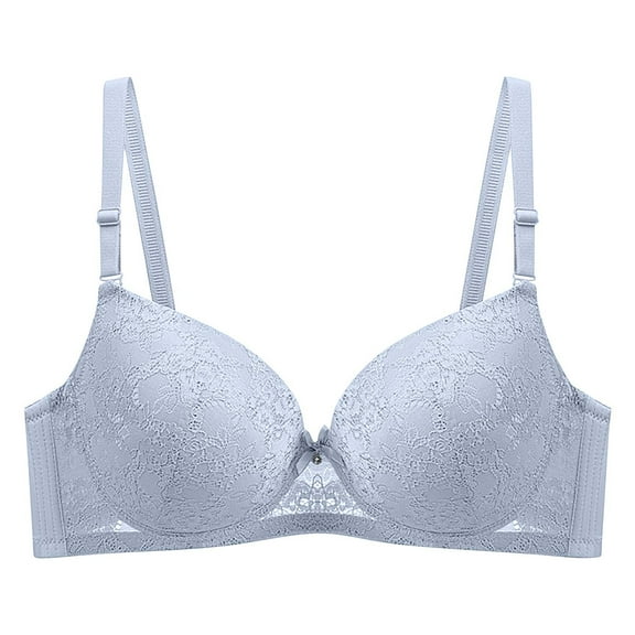 Hfnxid Women Plus Size Bras no Wire,Women's Solid Color Maternity Sleeping Underwear WIth Underwear Women Daily Bra