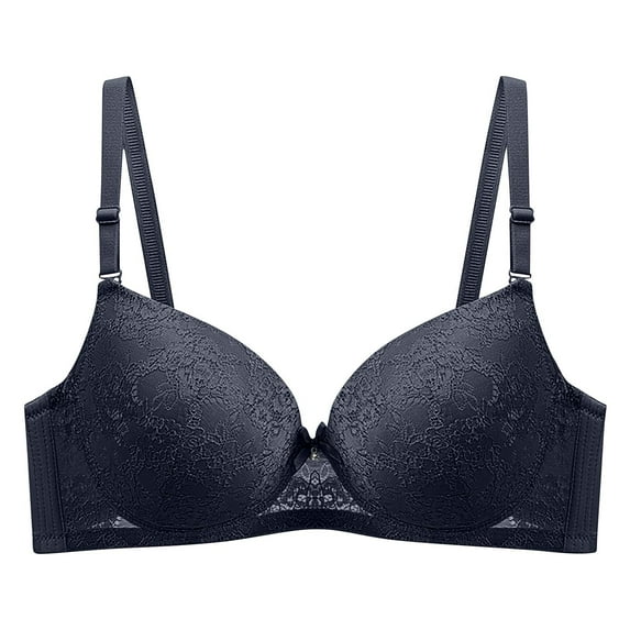 Hfnxid Women Plus Size Bras no Wire,Women's Solid Color Maternity Sleeping Underwear WIth Underwear Women Daily Bra