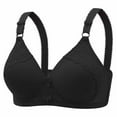 thumbnail image 1 of Hfnxid Women's Bras Wireless Full Coverage Plus Size Non Padded Comfort Soft Bra Seamless T Shirt Bra Soft Support Push Up Bras, 1 of 2