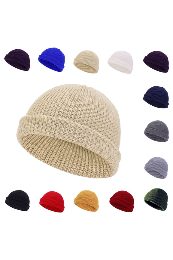 Women's Classic Cashmere-Wool Blend Balaclava Hat, Ribbed-Knit Full-Head Hood with Face Opening, Stretchy Close-Fit Thermal Ski Mask for Extreme Weather