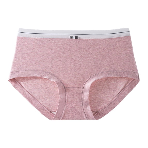 Hfnxid Women's Panties Nude Feeling Stretch Triangle Panties Simple Personality Panties