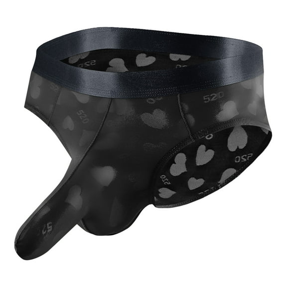 Hfnxid Womens Boxer Briefs Underwear,Men's Color Block Elastic Waist Casual Underpants