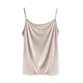 thumbnail image 1 of Hfnxid Womens Silk Camisole with Built in Bra One Thin Straps Sports Bottoming Shirt Summer Outdoor Slim Fit Tank Tops 2025 Plus Size Loose Basic Comfy Yoga Vest, 1 of 3
