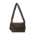 thumbnail image 1 of Hfnxid Womens Solid-Color Zip Crossbody Bag with Adjustable Strap, Minimalist Shoulder Purse for Daily Errands, Lightweight Casual Handbag with Clean Design, 1 of 5