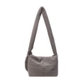 thumbnail image 1 of Hfnxid Womens Solid-Color Zip Crossbody Bag with Adjustable Strap, Minimalist Shoulder Purse for Daily Errands, Lightweight Casual Handbag with Clean Design, 1 of 6
