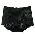 thumbnail image 1 of Hfnxid Womens Underwear Sexy Boyshorts Panties Lace Full Coverage Boxer Briefs with Criss Cross Back, 1 of 4