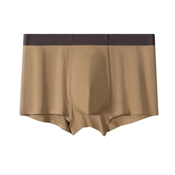 Hfnxid mens boxer briefs,Men's Fashion Solid Breathable Close Fitting Underpants Comfortable Briefs